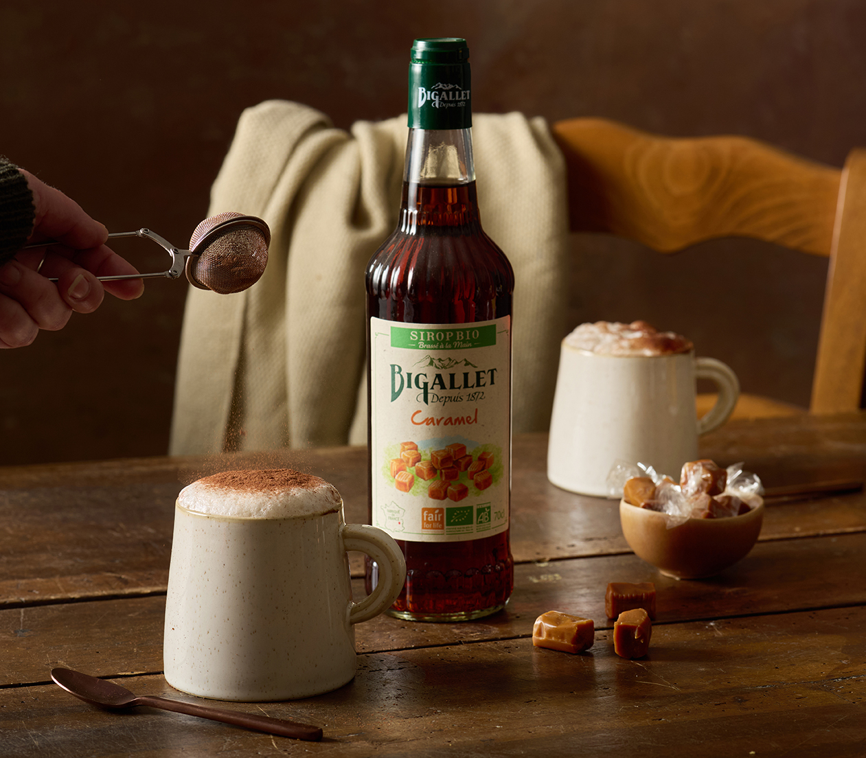 sirop de caramel bio