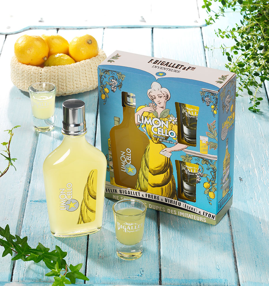 coffret limoncello