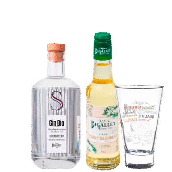 Offre – Gin Bio S et sirop Fleur de Sureau