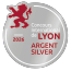 Médaille argent lyon 2026