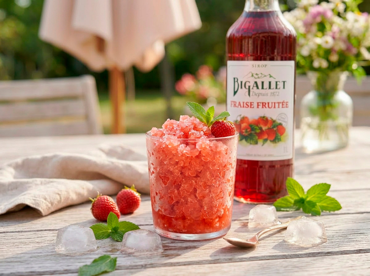 Le granité maison, votre plaisir glacé de l'été